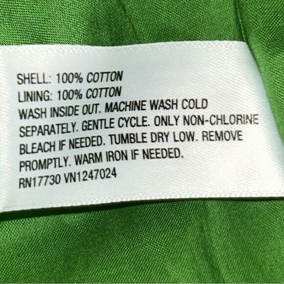 Kate Spade for Target Two-Piece Green Eyelet Skirt And Top Extra Large Matching - Picture 8 of 14